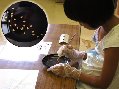 蒔絵体験イメージ写真